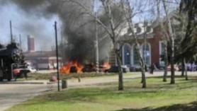 Momentul în care gara din Kramatorsk, din care mii de oameni voiau să plece, este lovită de rachetele rușilor